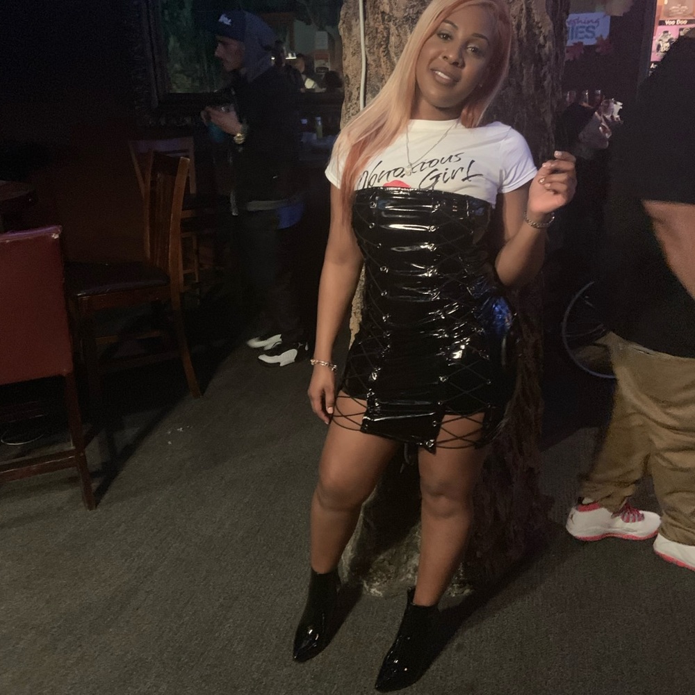 Bad Gal Society Latex Dress